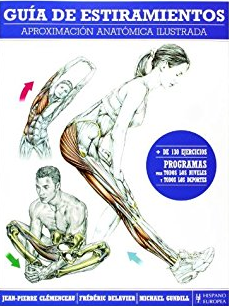 Portada Guía de estiramientos: aproximación anatómica ilustrada