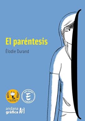 Cubierta de la novela gráfica el paréntesis. Cubierta libro