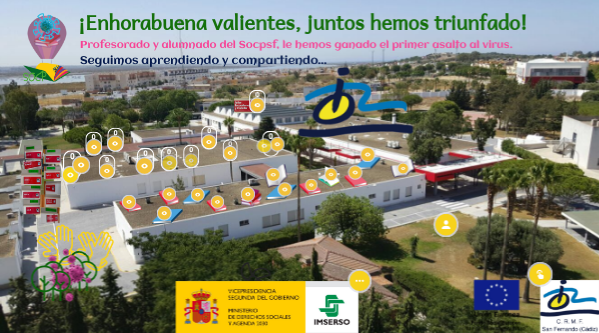 Traspasando los muros del Crmfsf y visitando los rincones de trabajo y aprendizaje de los protagonistas