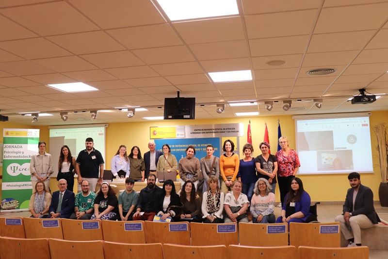 Participantes que en la I Jornada de Psicología y Enfermedades Raras en el Creer.